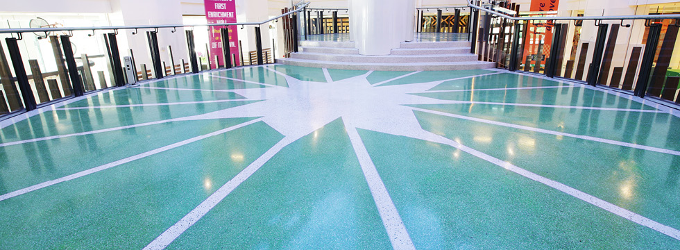 Mondéco Seamless Terrazzo Flooring