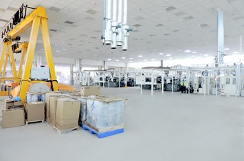 Flowcrete Brushes Away Skidding Fears at Colgate Palmolive