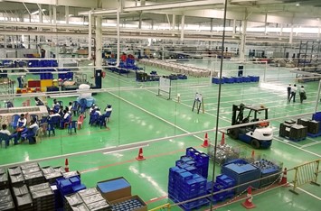 Vibrant Floor Finish for New Automotive Clutch Plant