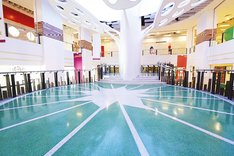 Seamless Resin Terrazzo